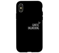 Ingegneria Genetica DNA Scienza Biotecnologie CRISPR Innovazione Custodia per iPhone X/XS