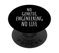 Ingegneria Genetica Uomini Donne DNA Biotecnologie CRISPR Genome Lab PopSockets PopGrip Adesivo