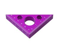 Ingegneria Righello ad angolo retto Heavy Duty Misura Tool Woodworking Marking Ruler Triangolo Multifunzionale Righello Industriale Altezza Gauge Regola di discorso metrico Metrico Inder Domenica di