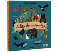 Ingela P Arrhenius Atlas de Animales (Libro di cartone)
