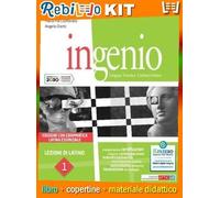 INGENIO LEZIONI DI LATINO 1 EDIZIONE CON GRAMMATICA LATINA ESSENZIALE (9788869108150) - Libro Scolastico + Kit Scuola con Copertine Rebillo