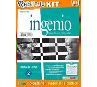 INGENIO LEZIONI DI LATINO 2 (9788869106484) - Libro Scolastico + Kit Scuola con Copertine Rebillo