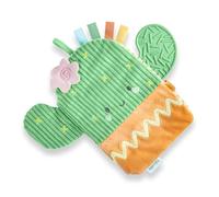 Ingenuity Calm Springs Soft Teething - Rubrica multittexture, massaggiagengive a forma di specchio, per età 0-36 mesi