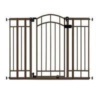 Ingenuity Cancelletto decorativo extra alto per bambini e cani, 72,4-121,9 cm di larghezza, 91,4 cm di altezza, hardware o montaggio a pressione, installare sulla parte superiore o inferiore di