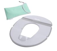 Ingenuity Foldaway Riduttore WC Bambini da Viaggio, Pieghevole & Compatto, Antiscivolo, Con Paraschizzi & Borsa Impermeabile, Adatto a WC Universali, Da 18 Mesi