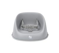 Ingenuity, ity, Rialzo per sedia facile da pulire My Spot, imbracatura a 3 punti, cinghie rimovibili lavabili - Grigio