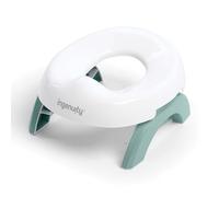 Ingenuity My Travel Potty Vasino Portatile 2-in-1 con Riduttore WC, Pieghevole Leggero, Borsa da Viaggio e 3 Sacchetti Usa e Getta