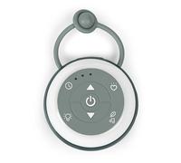 Ingenuity Serenity Glow Ciuccio portatile - Macchina sonora per bambini in movimento con anello luminoso che cambia colore, suoni naturali e benessere, ricaricabile (USB-C)