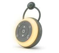 Ingenuity Serenity Glow Macchina Rumori Bianchi per Neonato Portatile con Anello di Luce che Cambia Colore, Suoni della Natura e Benessere, Ricaricabile (USB-C)