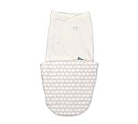 Ingenuity SwaddleMe Swaddle Neonato Tutte le Stagioni, 2 Strati 1.0-2.5 TOG, 0-3 Mesi, 3-6kg - Onde da Sogno