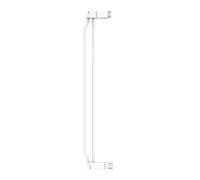 Ingenuity The Doorway Series Easy Install Cancelletto di Sicurezza per Bambini e Cani, Estensione 8 cm, Bianco