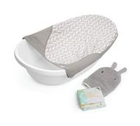 Ingenuity Vasca da Bagno 3-in-1 Full Comfort Sylvi, Cresce con il Bambino, Include Imbracatura e Accessori, 0+ Mesi