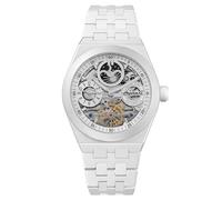 Ingersoll 1892, The Broadway, orologio automatico da uomo 43 mm con quadrante bianco e cinturino in ceramica bianco I15103