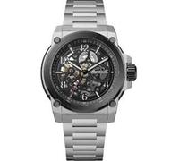 Ingersoll Anvil I16601 Men's Automatic Watch - Stainless Steel, Skeleton Dial
