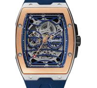 Ingersoll I12304 The Challenger Automatico 42mm Unisex Blu Oro rosa, Argento ...