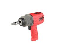 Ingersoll-Rand 2236QTIMAX-R DXS2 Avvitatore ad Impulsi Pneumatico, Silenzioso, 2034 Nm, Titanio, Anello a Frizione, Rosso