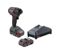 Ingersoll Rand D3411-K22-EU Avvitatore Compatto 1/4" Hex 20V Senza Fili, Kit 2 Batterie, 50 Nm, Mandrino Rapido, Impugnatura a Pistola