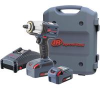 Ingersoll-Rand Kit Attrezzi W5153-K22B-EU, con Avvitatore a Impulsi Cordless 20V 3/4”, 2 Batterie agli Ioni di Litio BL2022 da 5,0 Ah,