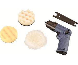Ingersoll Rand Lucidatrice 3129KA, Piccola Lucidatrice per Metallo e Legno, Mini Levigatrice per Superfici con Dischi Lucidanti in Set