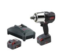 Ingersoll-Rand W8171-K2-EU Avvitatore a Impulsi Senza Fili 3/4" 20V Kit con 2 Batterie, 2710 Nm, Anello di Attrito con Foro Passante