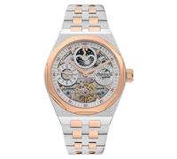 Ingersoll The Broadway 1892-Orologio Automatico da Uomo con quadrante Scheletro e Cinturino in Acciaio Inox, 43 mm, Bicolore I12906