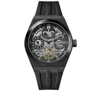 Ingersoll The Broadway orologio automatico da uomo da 43 mm con quadrante scheletrato nero e cinturino in poliuretano nero I12908
