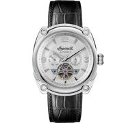 Ingersoll The Michigan Orologio automatico da uomo 45 mm con quadrante a cuore aperto e cinturino in pelle