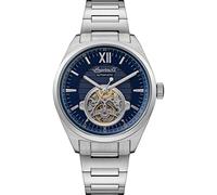 Ingersoll The Shelby Mens 52mm Automatic Watch in Blue with Analogue Display, and Silver Stainless Steel Strap I10902B