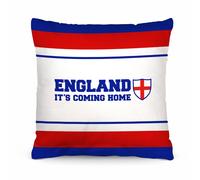 Inghilterra - Euro 'S - It's Coming Casa - Bianco - Rétro Calcio Cuscino - Due