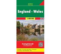 Inghilterra-Galles 1.400.000: Wegenkaart 1:400 000