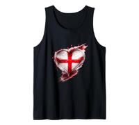Inghilterra Regalo Inglese Londra British British UK Maglia Canotta