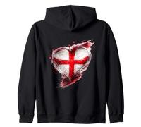 Inghilterra Regalo Inglese Londra British British UK Maglia Felpa con Cappuccio