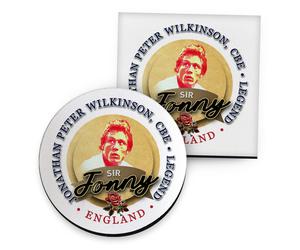 Inghilterra Rugby Union Jonny - Bevande Sottobicchiere - Cerchio O Quadrato