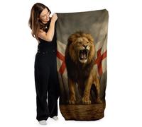 Inghilterra - Ruggito Del Leone Di San Giorgio - Asciugamano Da Spiaggia