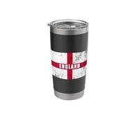 Inghilterra, tifosi inglesi, uomini, donne, bambini Bicchiere termico in acciaio inox doppia parete
