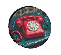 Inghilterra UK Coprimozzo di ricambio per telefono cellulare retrò Londra universale impermeabile per pneumatici pneumatici pneumatici per rimorchi, camion, roulotte