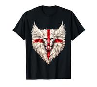 Inghilterra Wings St George's Day Grafica Classico Inglese Maglietta