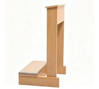 Inginocchiatoio da Preghiera in Materiale Robusto, Panca da Preghiera | Facile da Pulire, con Cassetto Portaoggetti, per la Chiesa Domestica(Wood tone)