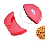INGJIA Disc Coupe-Pizza Facile à nettoyer Roue à trancher compacte, Coupe-Pizza avec Lame tranchante en Acier inoxydable