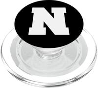 Inglese Alfabeto N Iniziale Monogramma College PopSockets PopGrip per MagSafe
