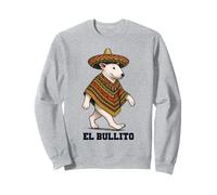 Inglese Bull Terrier El Bullito Wild West Messicano Occidentale Felpa