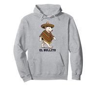 Inglese Bull Terrier El Bullito Wild West Messicano Occidentale Felpa con Cappuccio