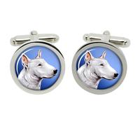 Inglese Bull Terrier Gemelli IN Cromo Scatola