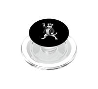 Inglese Bull Terrier Punk Rock Musica Mohawk Dog Lover PopSockets PopGrip per MagSafe