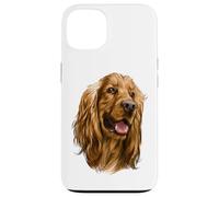 Inglese Cocker Spaniel Acquerello Arte Custodia per iPhone 13