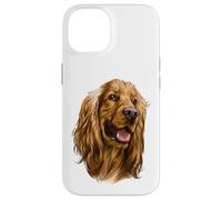 Inglese Cocker Spaniel Acquerello Arte Custodia per iPhone 14