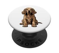 Inglese Cocker Spaniel Dog Illustrazione PopSockets PopGrip Adesivo