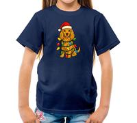 Inglese Cocker Spaniel Natale - T-Shirt - Cane Cani Animali Love Carino di