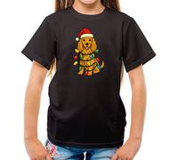 Inglese Cocker Spaniel Natale - T-Shirt - Cane Cani Animali Love Carino di