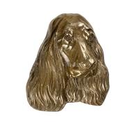 Inglese Cocker Spaniel Placchetta Bronzo
